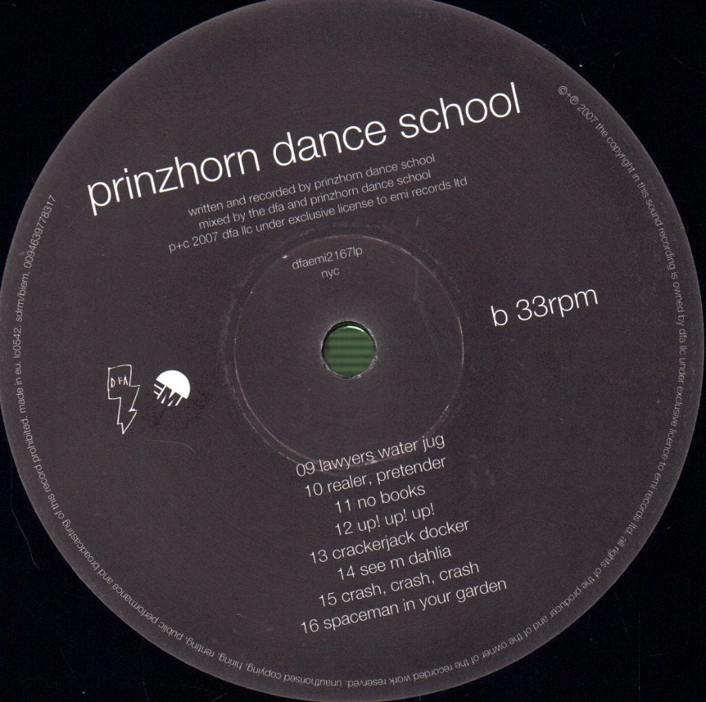 Prinzhorn Dance School - Prinzhorn Dance School - Lp