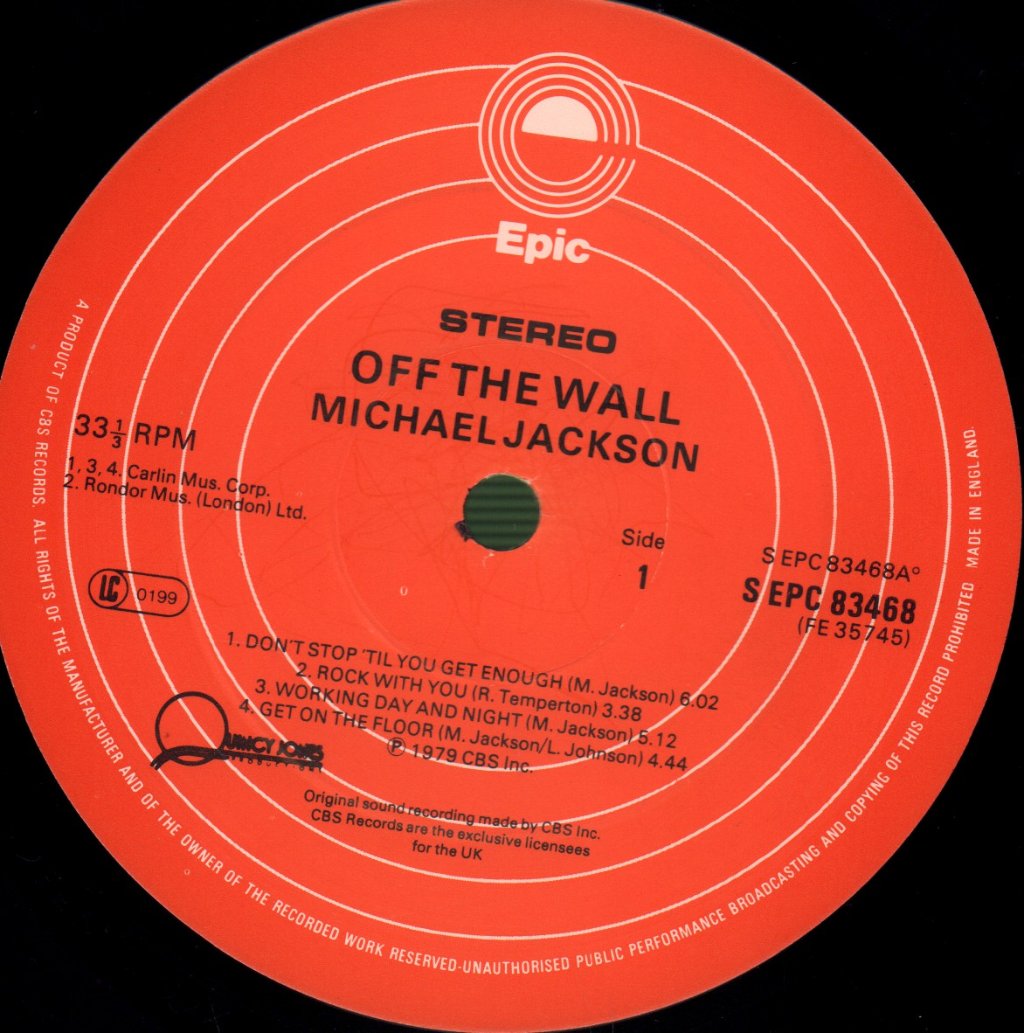 Michael Jackson - Off The Wall - Lp