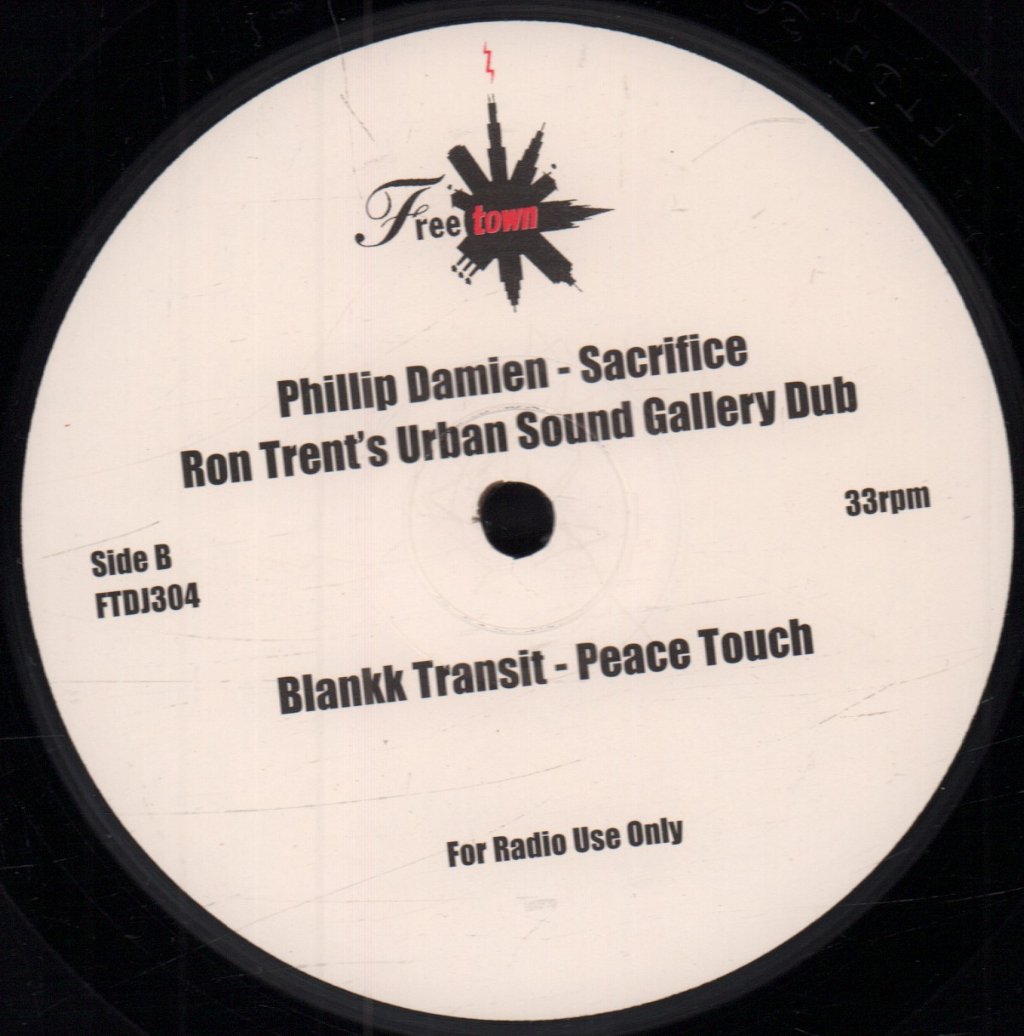 Taka Boom / Phillip Damien / Blankk Transit - Funk Tip / Sacrifice / Peace Touch - 12 Inch