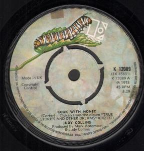 Judy Collins - Cook With Honey - 7 Inch