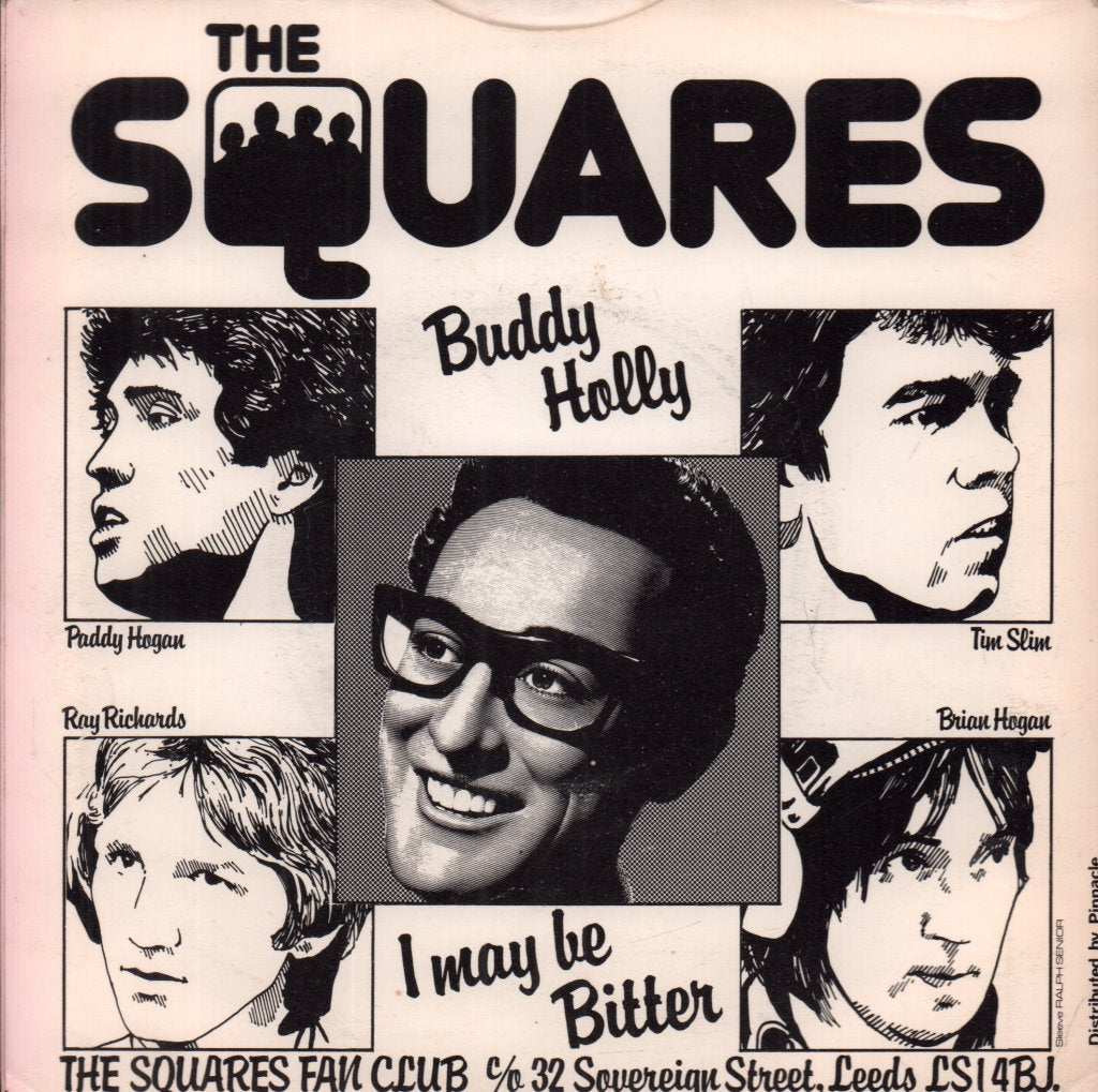 Squares (Late 70'S Group) - Buddy Holly - 7 Inch