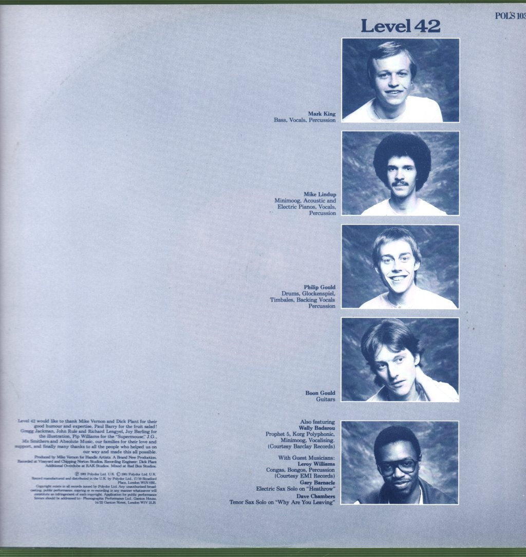 Level 42 - Level 42 - Lp