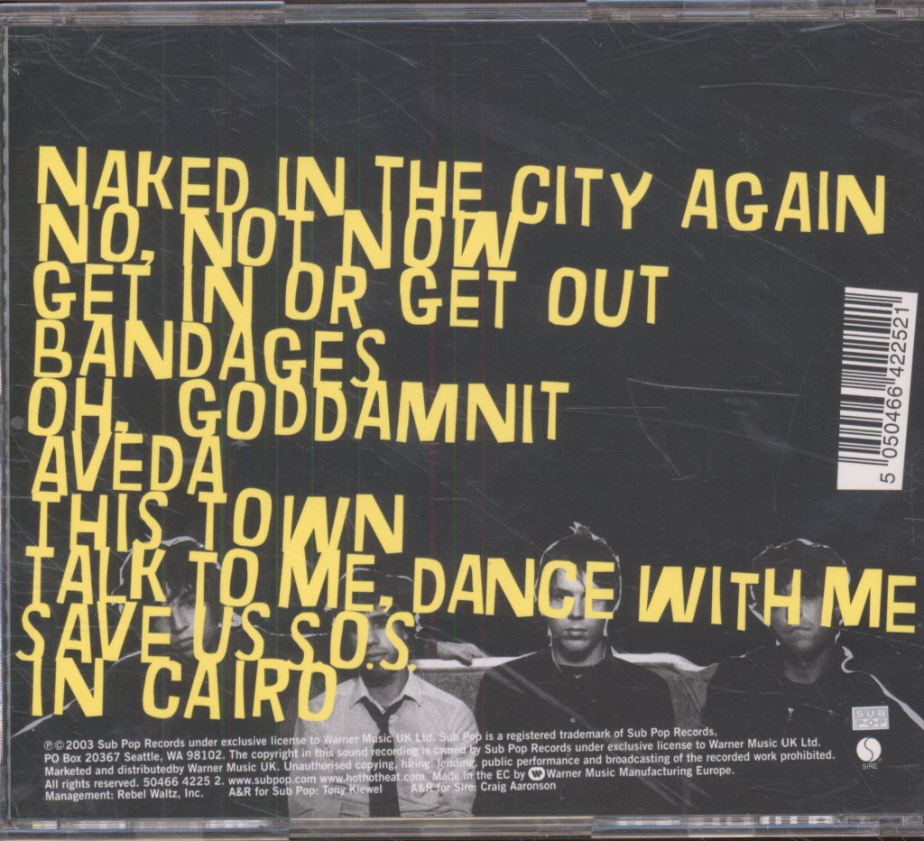 Hot Hot Heat - Make Up The Breakdown - Cd