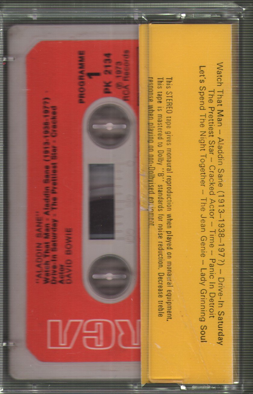 David Bowie - Aladdin Sane - Cassette