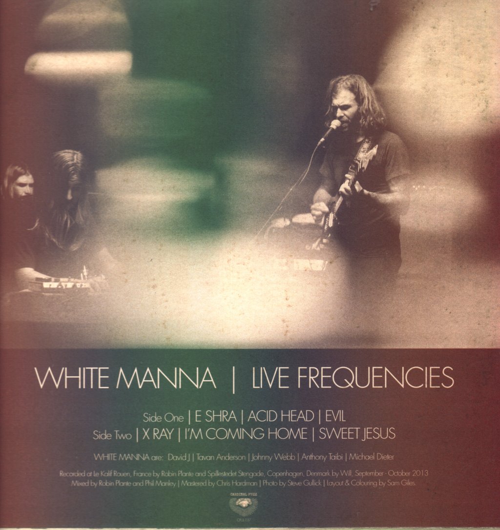 White Manna - Live Frequencies - Lp