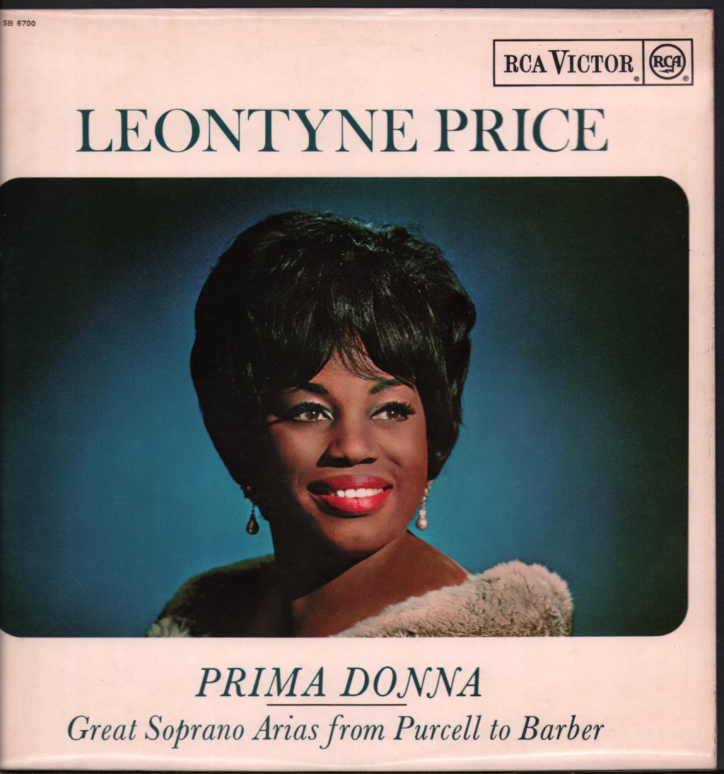 Leontyne Price - Prima Donna - Great Soprano Arias From Purcell To Barber - Lp