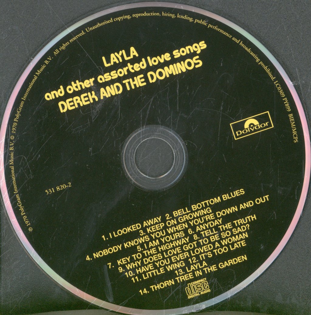 Derek And The Dominos - Layla And Other Assorted Love Songs - Cd