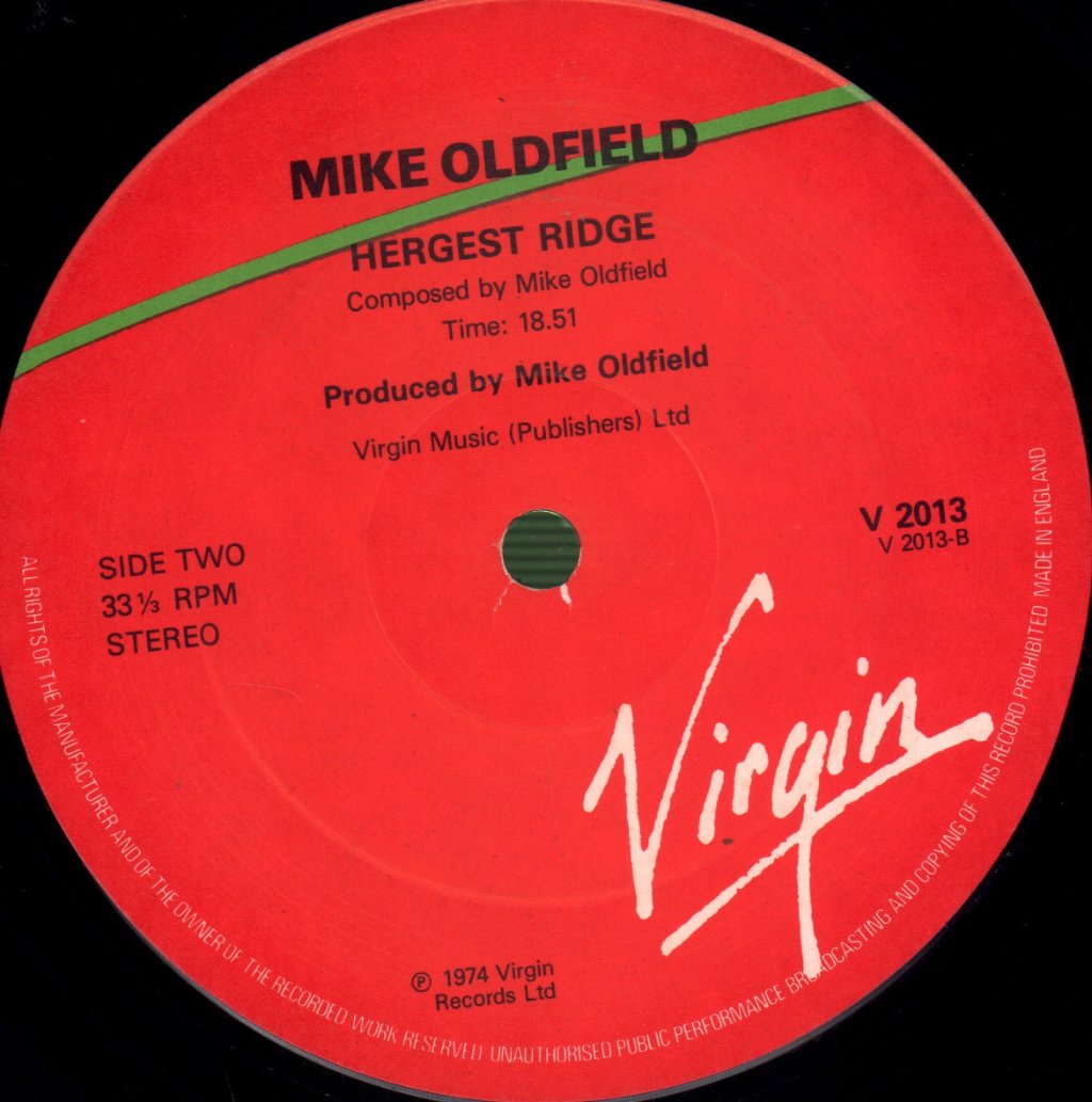 Mike Oldfield - Hergest Ridge - Lp
