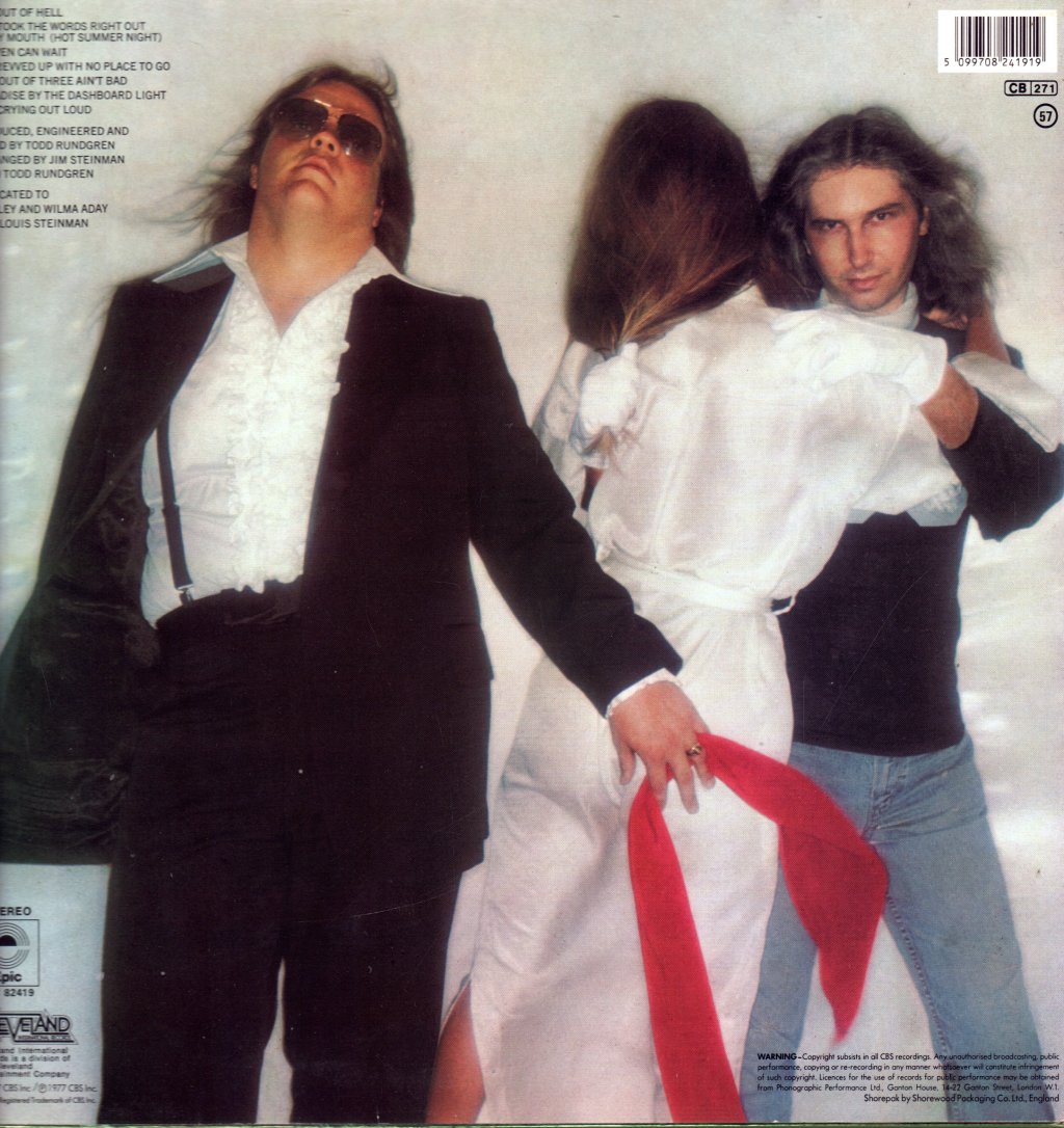 Meat Loaf - Bat Out Of Hell - Lp