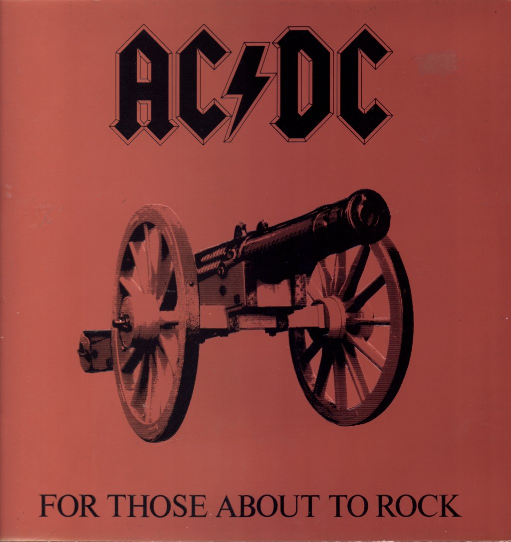 AC/DC - For Those About To Rock - Lp