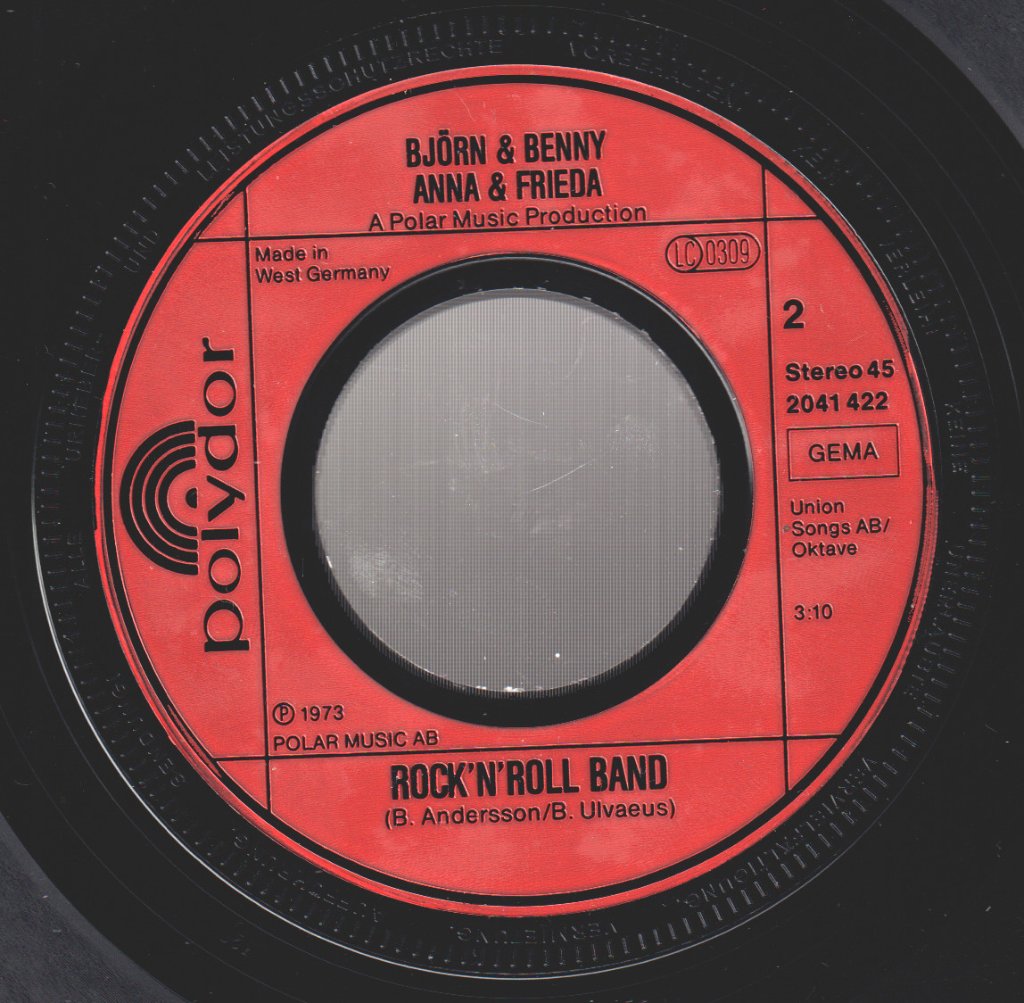 Bjorn And Benny,Anna And Frieda - Ring Ring - 7 Inch