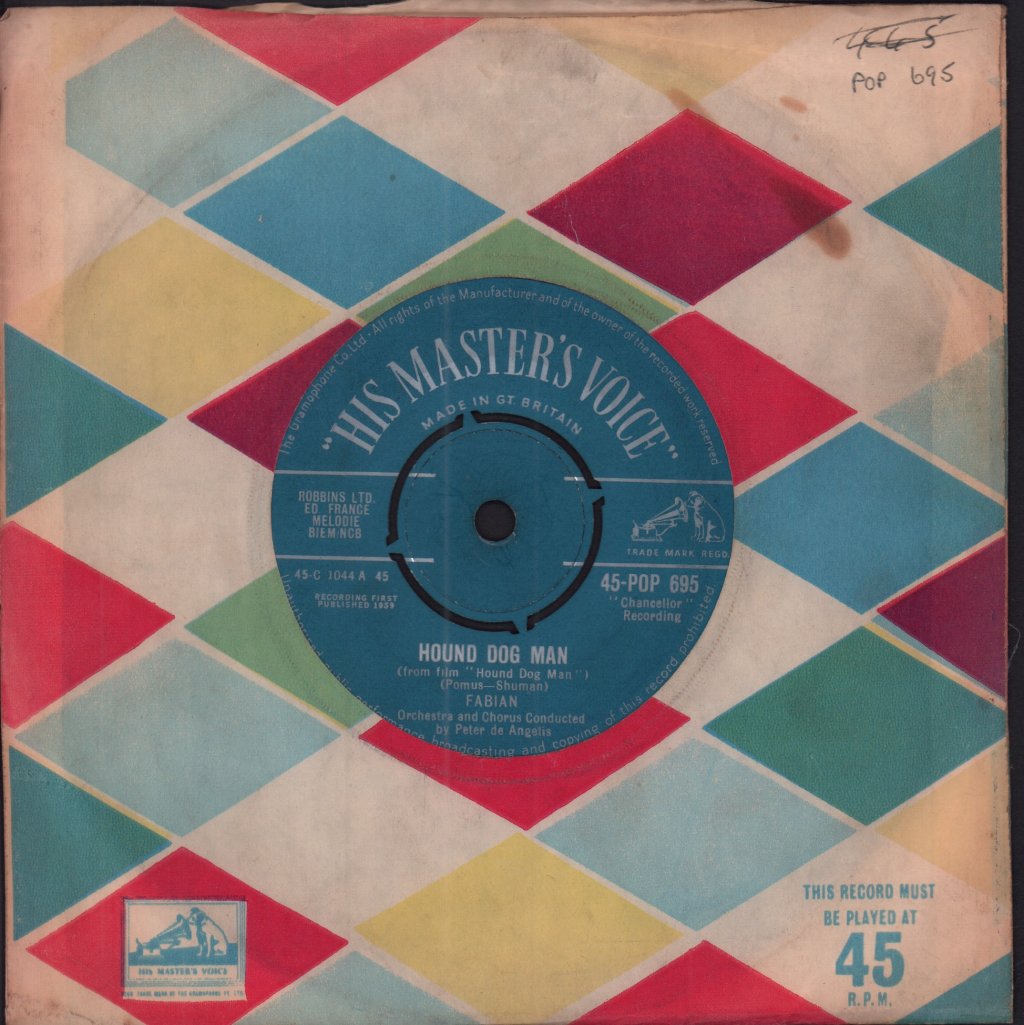 Fabian - Hound Dog Man - 7 Inch