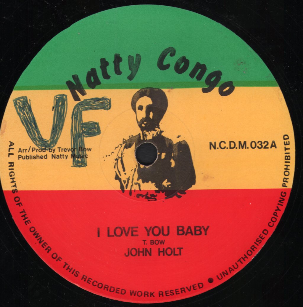 John Holt - I Love You Baby - 12 Inch