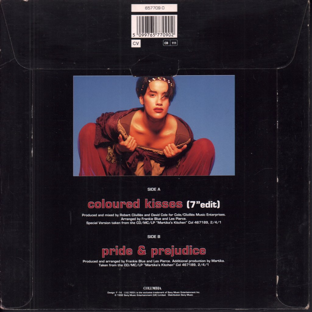 Martika - Coloured Kisses - 7 Inch