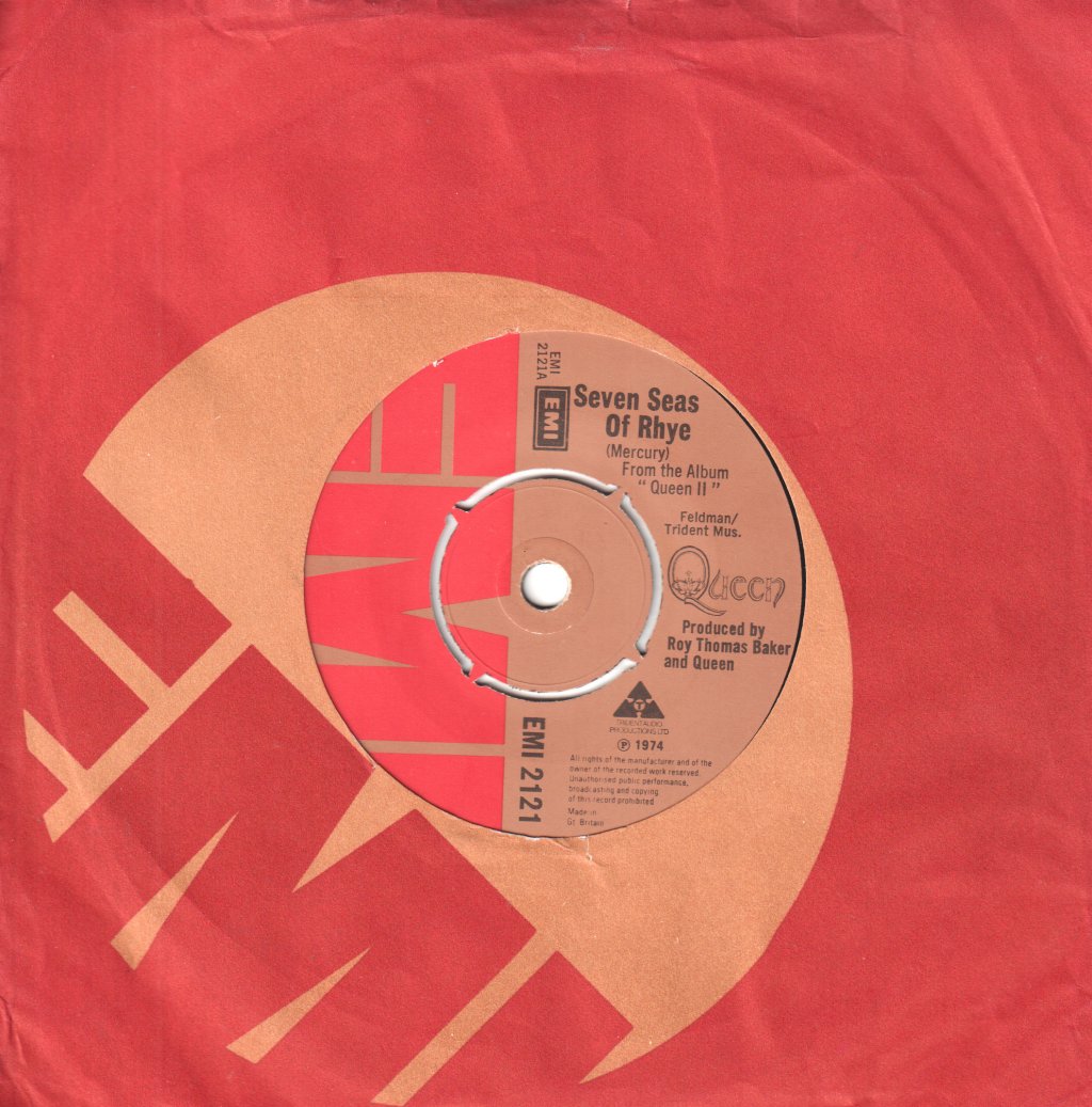 Queen - Seven Seas Of Rhye - 7 Inch