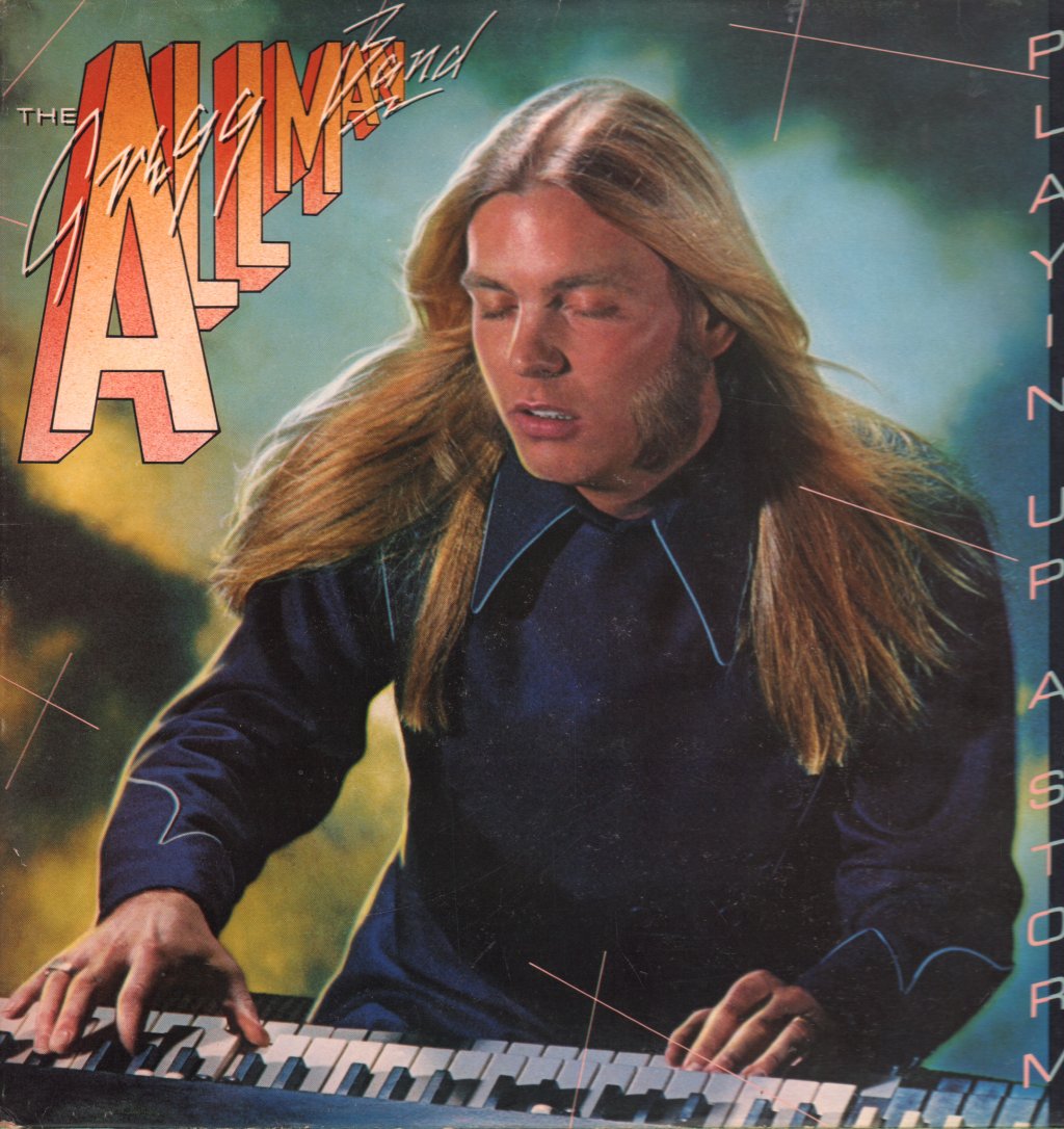 Gregg Allman Band - Playin' Up A Storm - Lp