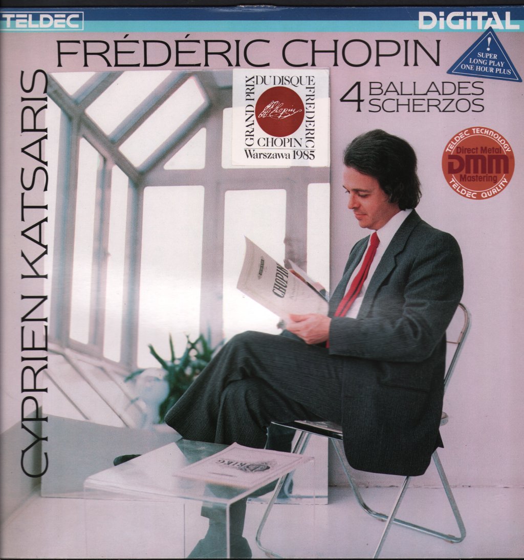 Cyprien Katsaris - Frederic Chopin - 4 Ballades / 4 Scherzos - Lp