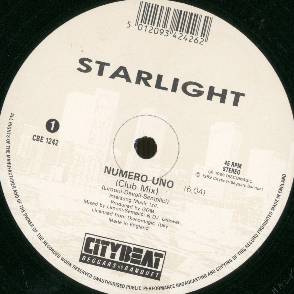 Starlight - Numero Uno - 12 Inch