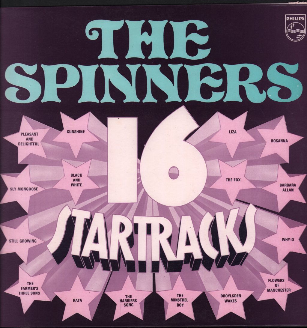 Spinners (Folk Group) - 16 Startracks - Lp