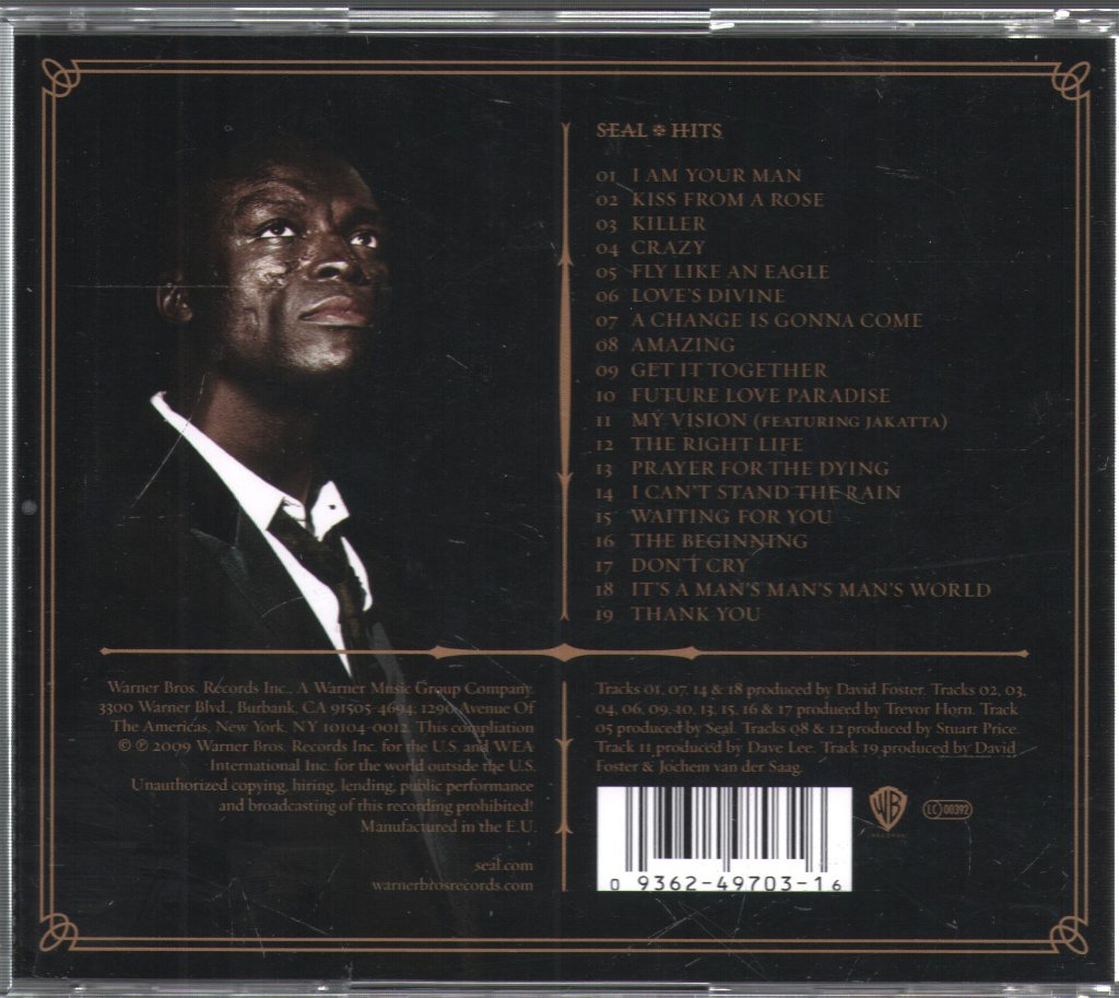 Seal - Hits - Cd