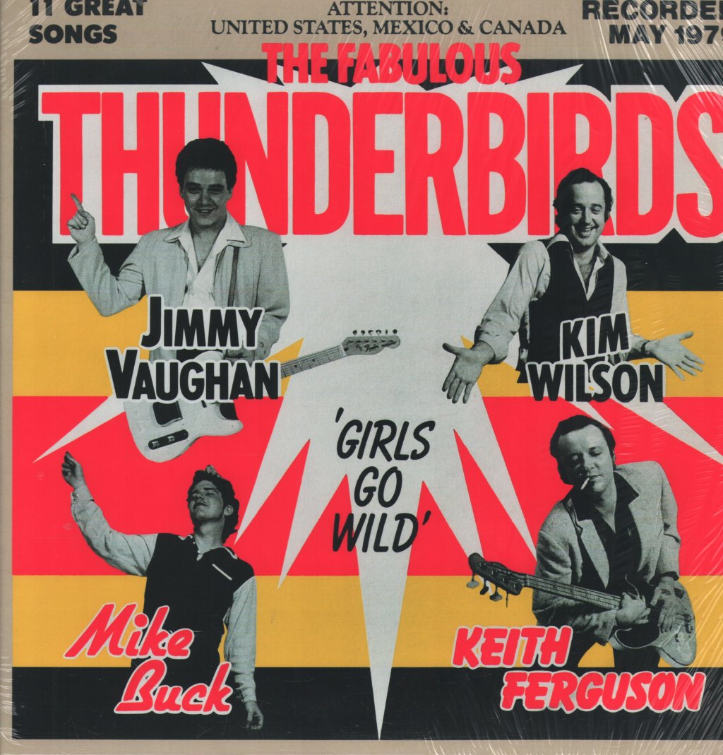 Fabulous Thunderbirds - Girls Go Wild - Lp