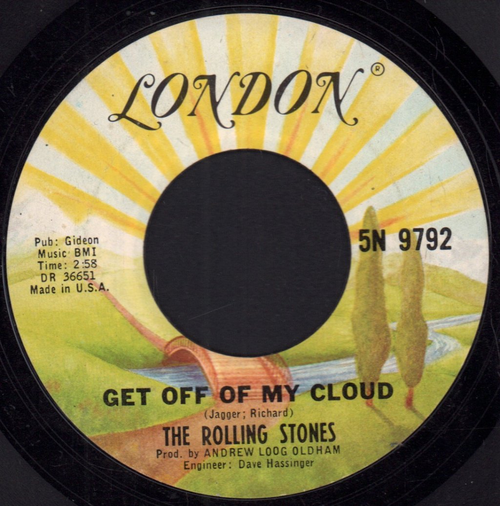 Rolling Stones - Get Off Of My Cloud - 7 Inch