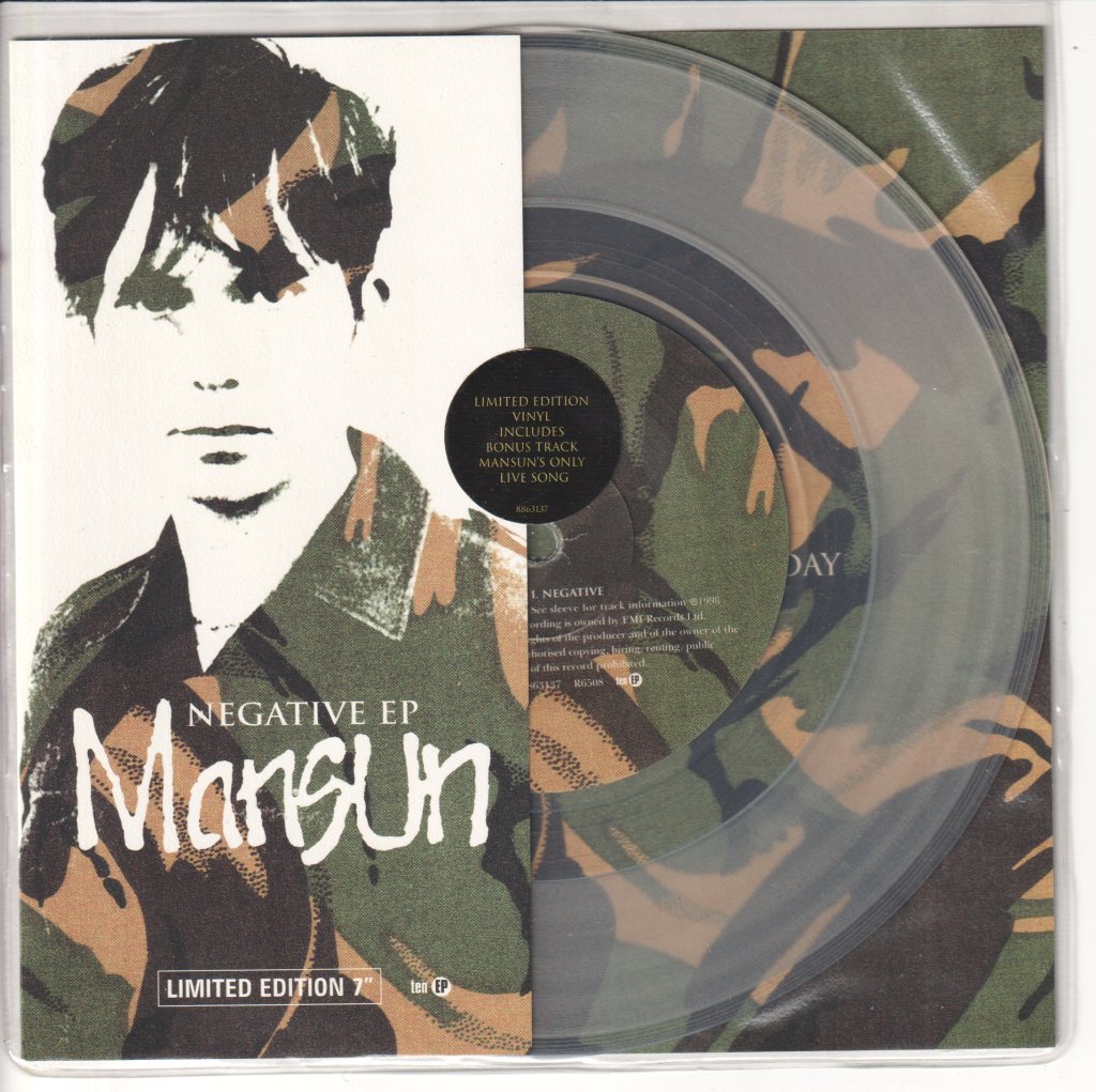 Mansun - Negative - 7 Inch