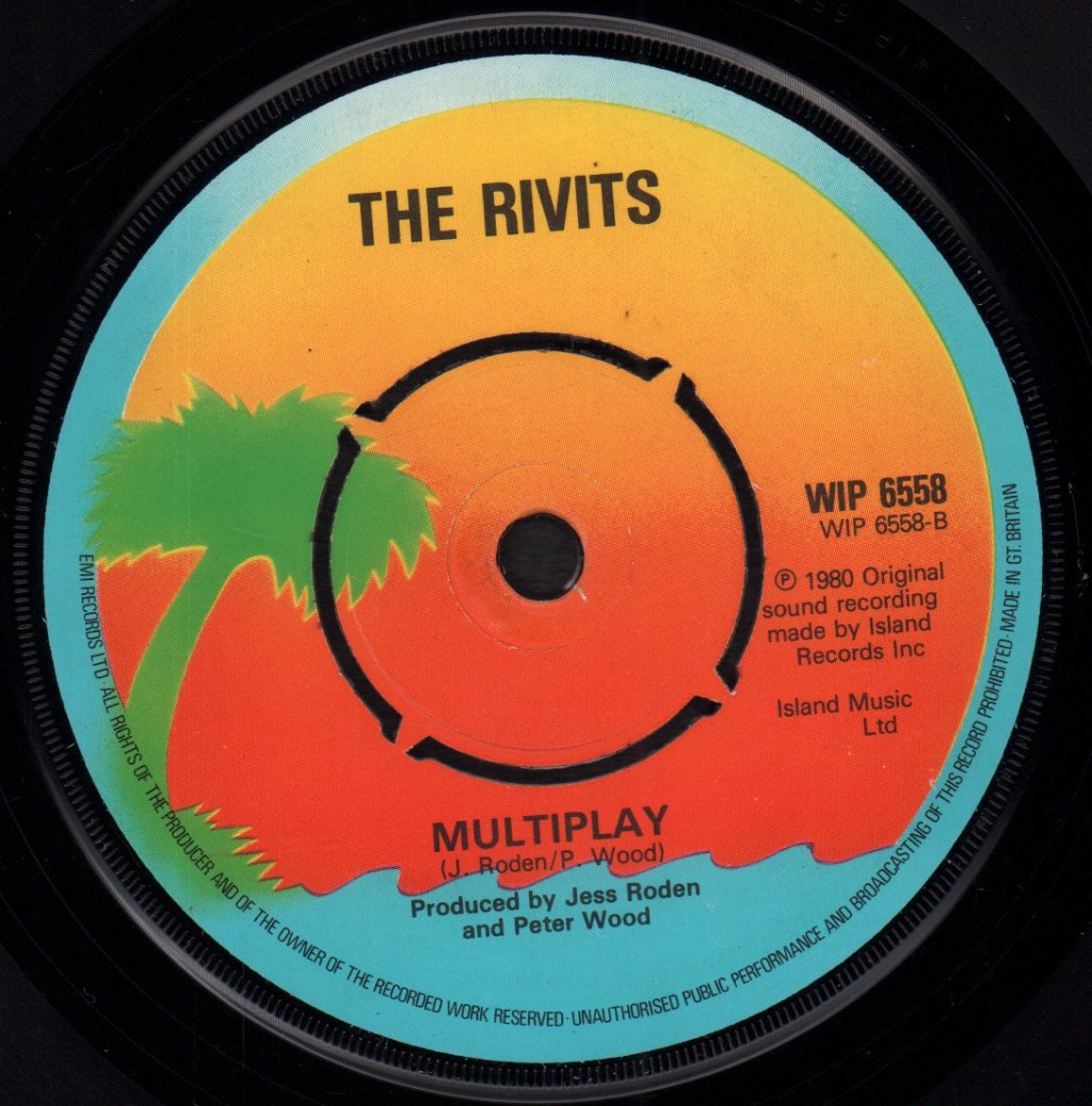 Rivits - Look All You Like - 7 Inch