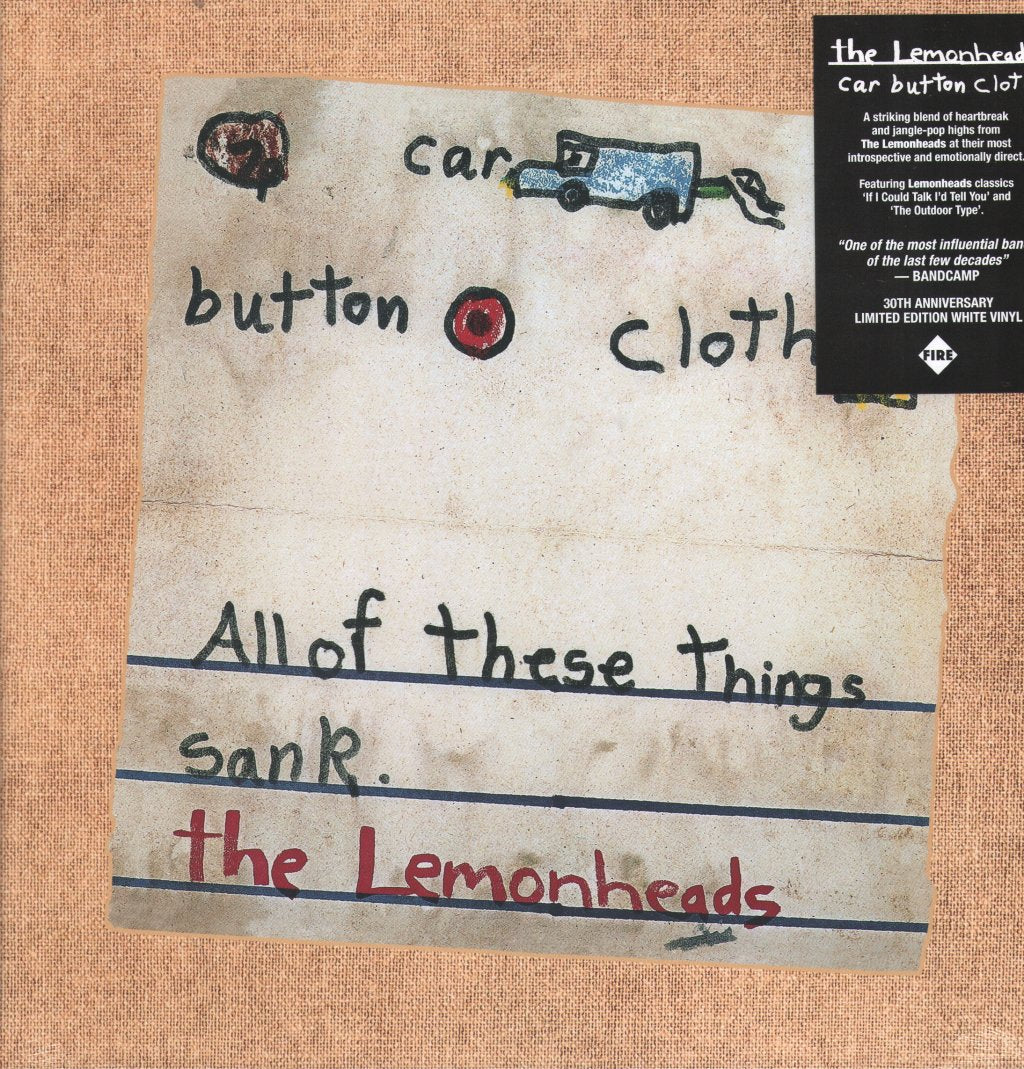 Lemonheads - Car Button Cloth (30th Anniversary) - Lp