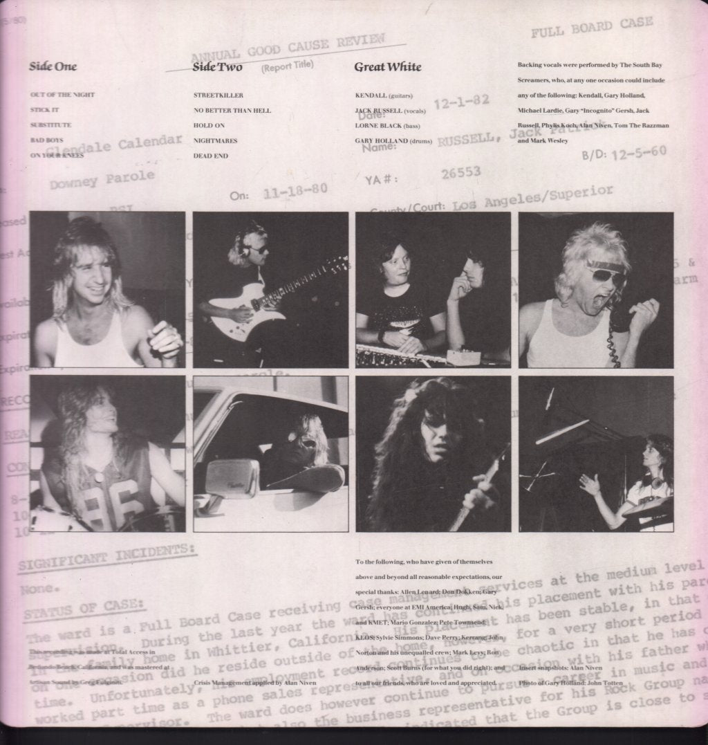 Great White - Great White - Lp