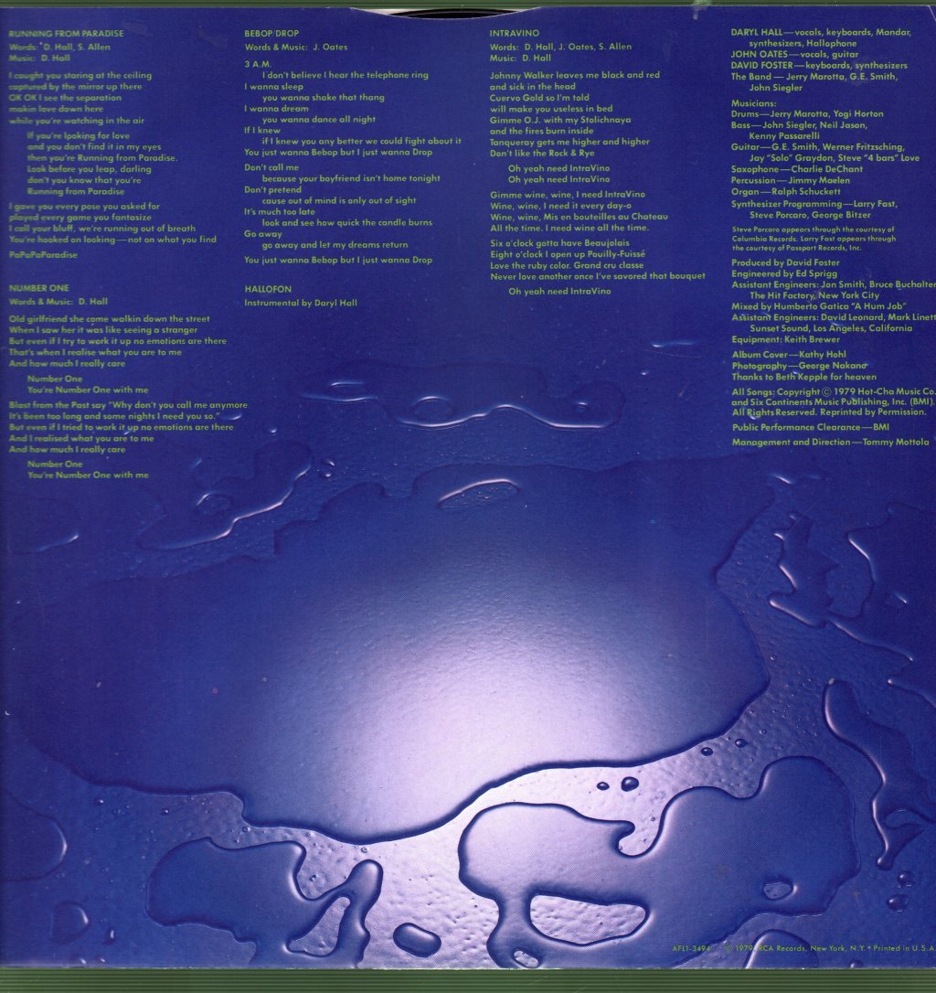 Daryl Hall And John Oates - X-Static - Lp