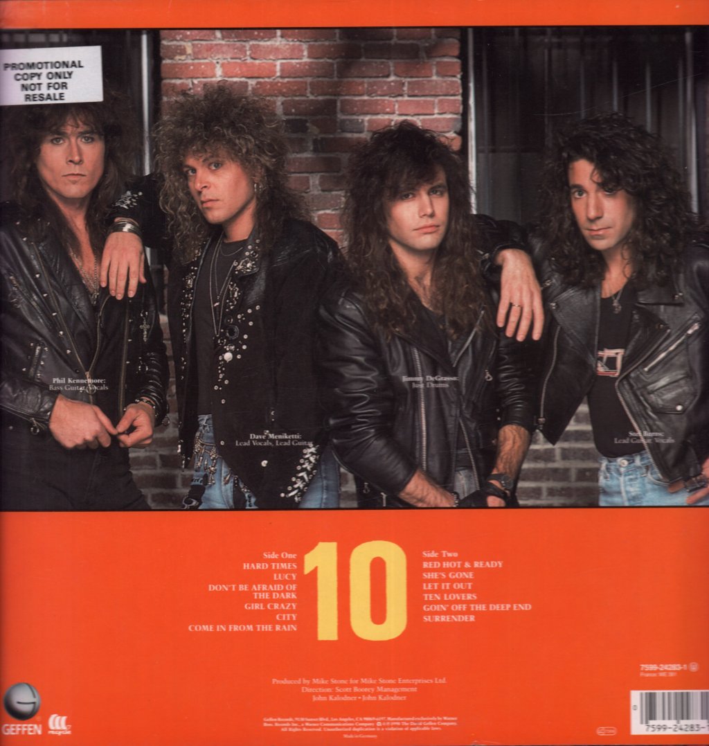 Y&T - Ten - Lp