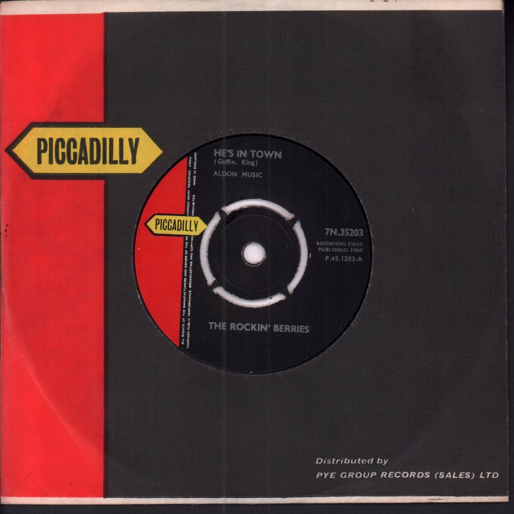Rockin' Berries - He's In Town - 7 Inch