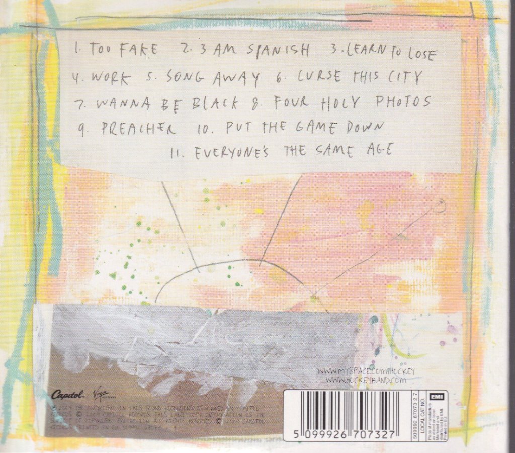 Hockey - Mind Chaos - Cd