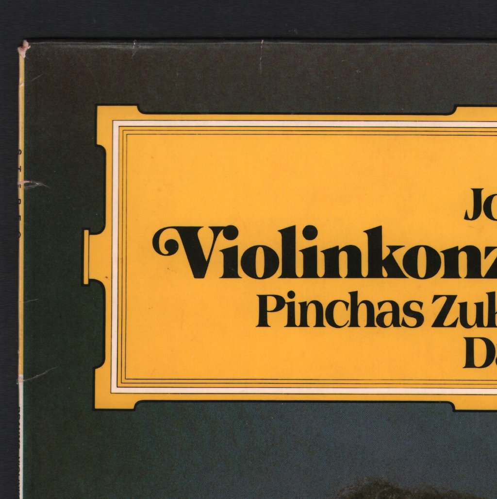 Pinchas Zukerman / Daniel Barenboim / Orchestre De Paris - Johannes Brahms - Violinkonzert - Violin Concerto - Lp