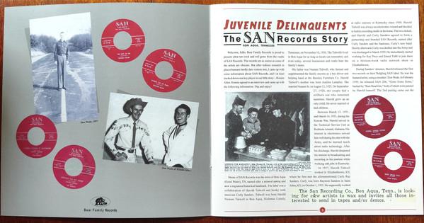 Various Artists - Juvenile Delinquents - SAN Records Story - 10 Inch