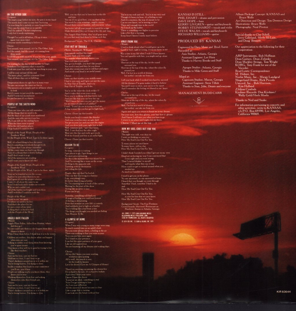 Kansas - Monolith - Lp
