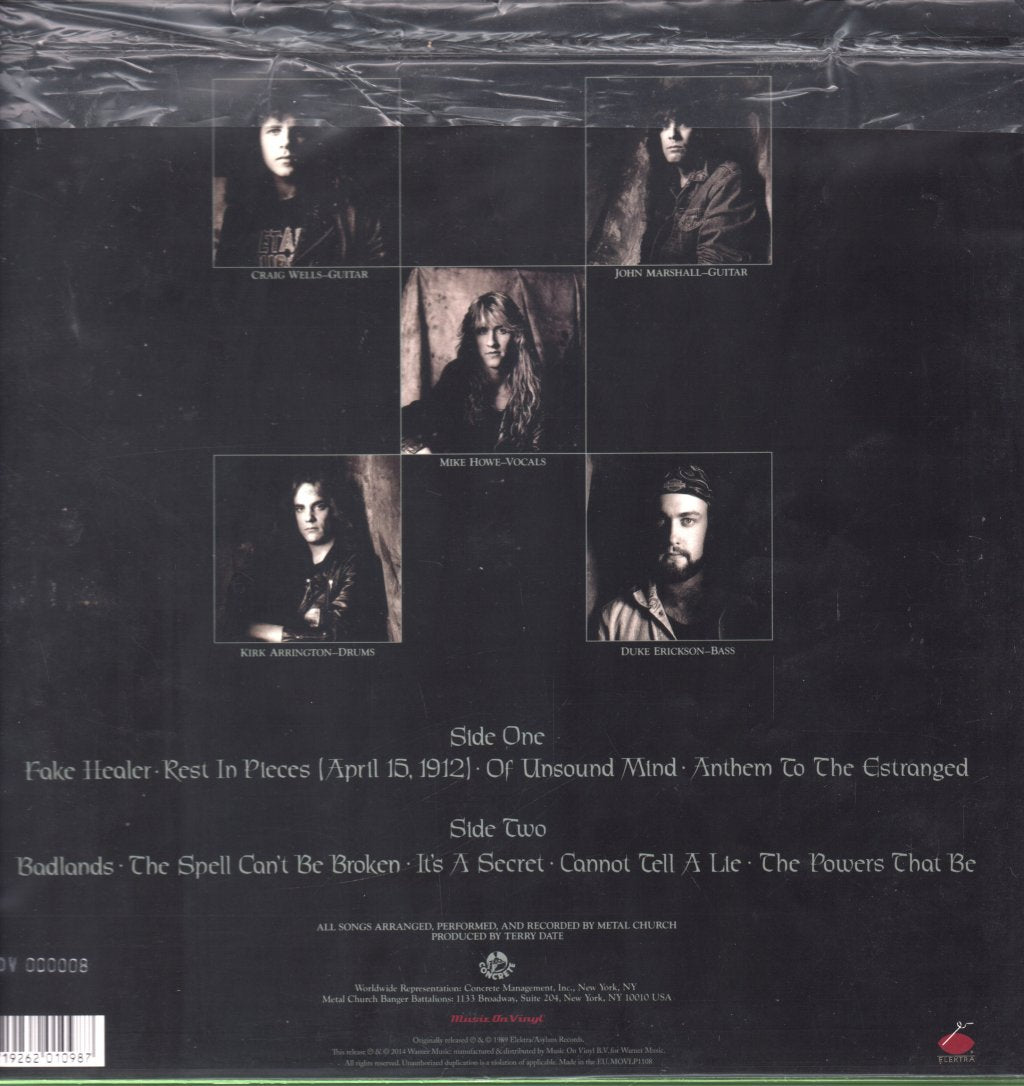 Metal Church - Blessing In Disguise - Lp