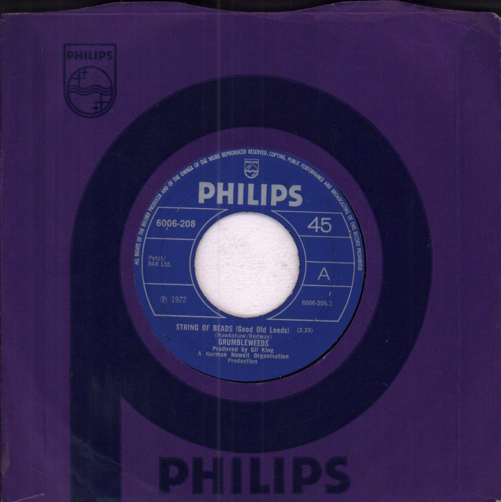 Grumbleweeds - String Of Beads - 7 Inch
