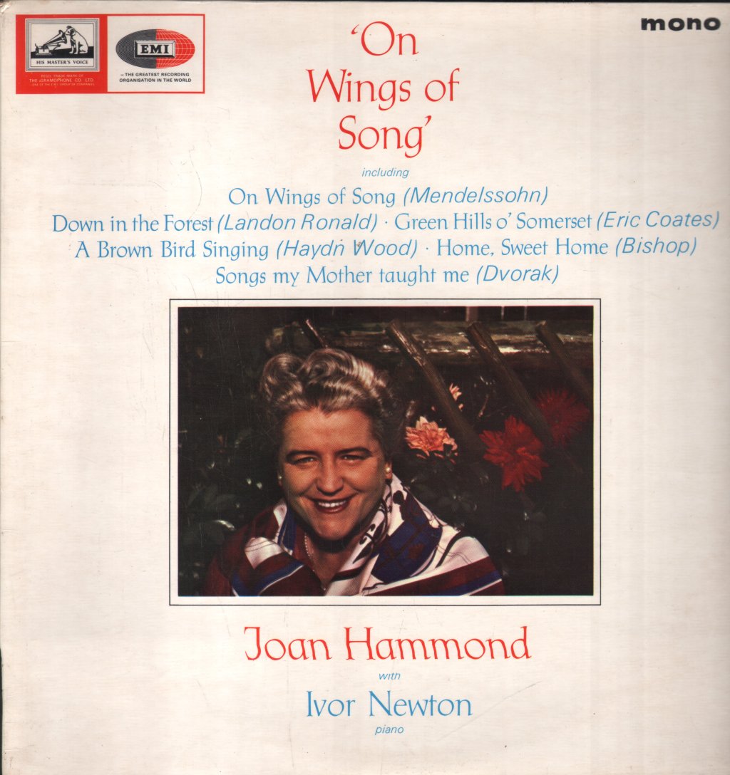 Joan Hammond / Ivor Newton - On Wings Of Song - Lp