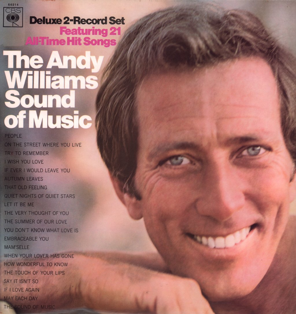 Andy Williams - Andy Williams Sound Of Music - Double Lp
