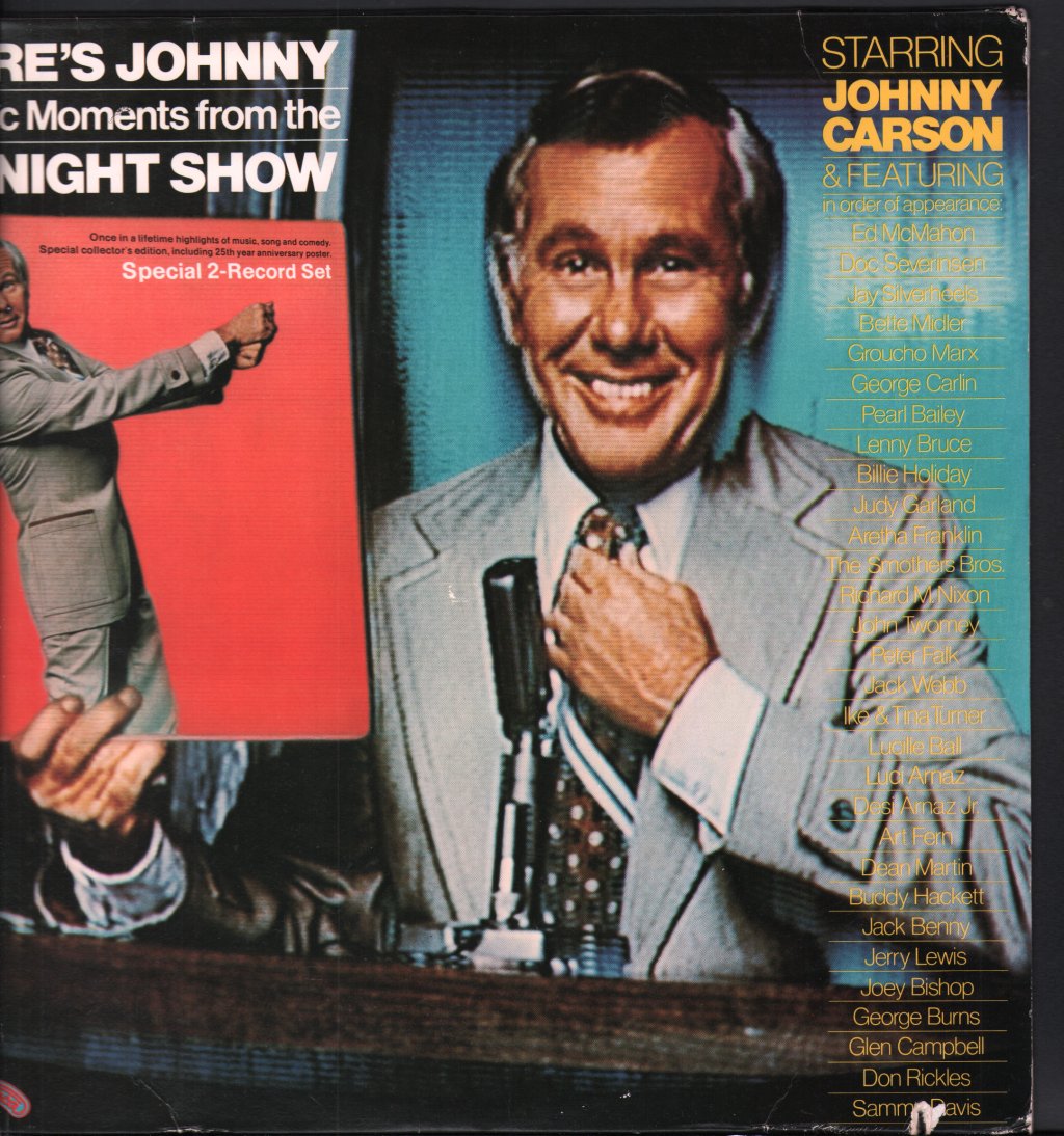 Various Artists - Here's Johnny.....Magic Moments From The Tonight Show - Lp