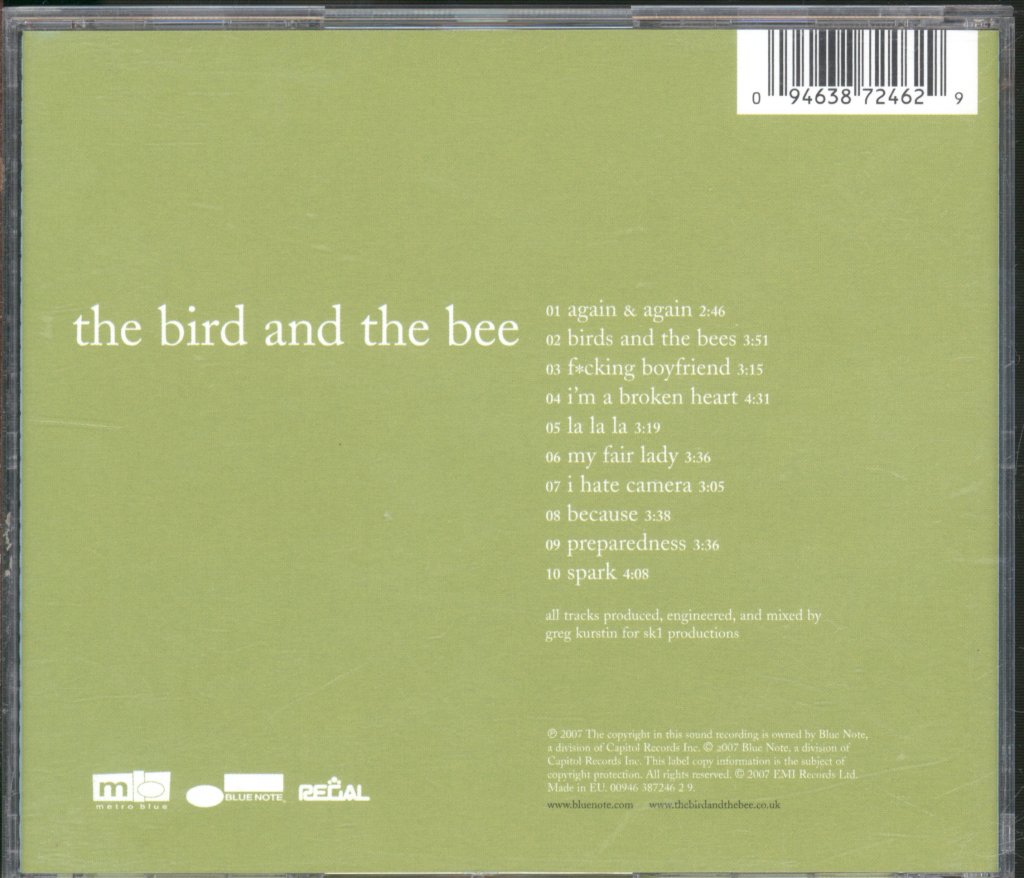 Bird And The Bee - Bird And The Bee - Cd
