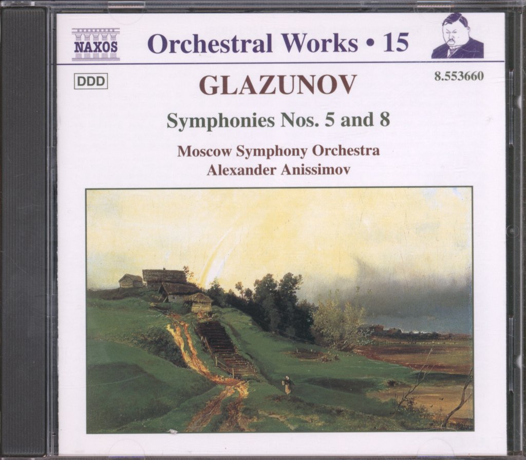 Moscow Symphony Orchestra, Alexander Anissimov - Glazunov - Symphonies Nos. 5 And 8 - Cd