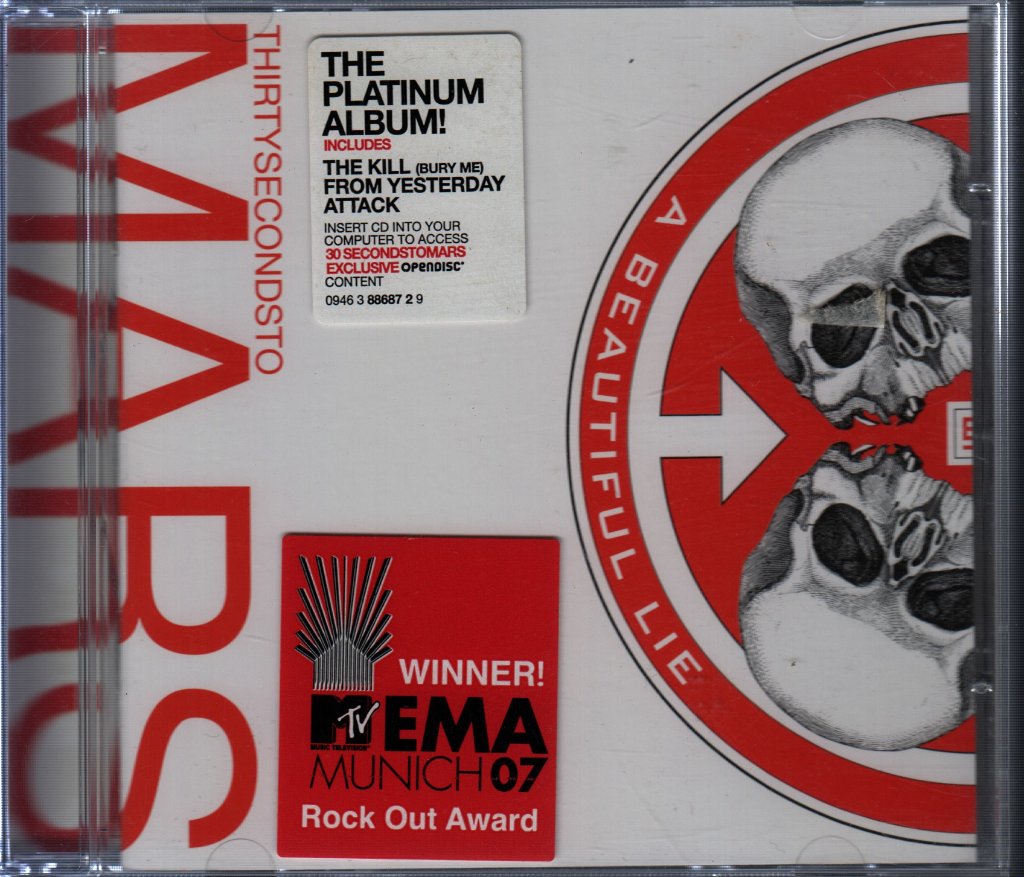 30 Seconds To Mars - A Beautiful Lie - Cd