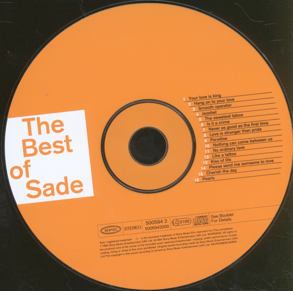 Sade - Best Of Sade - Cd