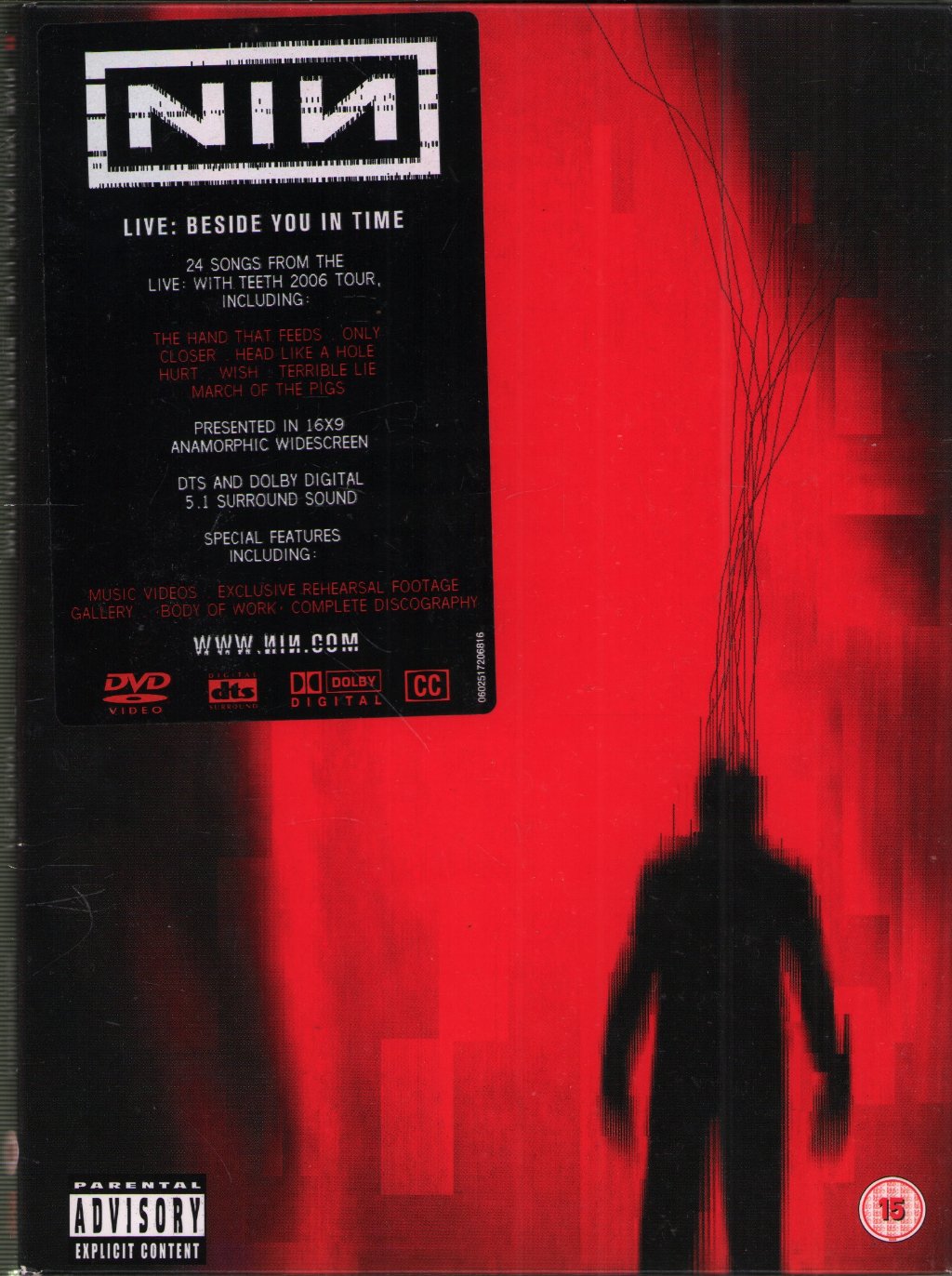 Nine Inch Nails - Live: Beside You In Time - Dvd