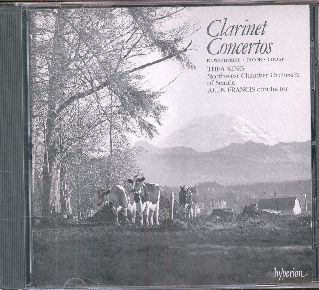 Thea King, Northwest Chamber Orchestra Seattle, Alun Francis - Rawsthorne, Jacob, Cooke - Clarinet Concertos - Cd