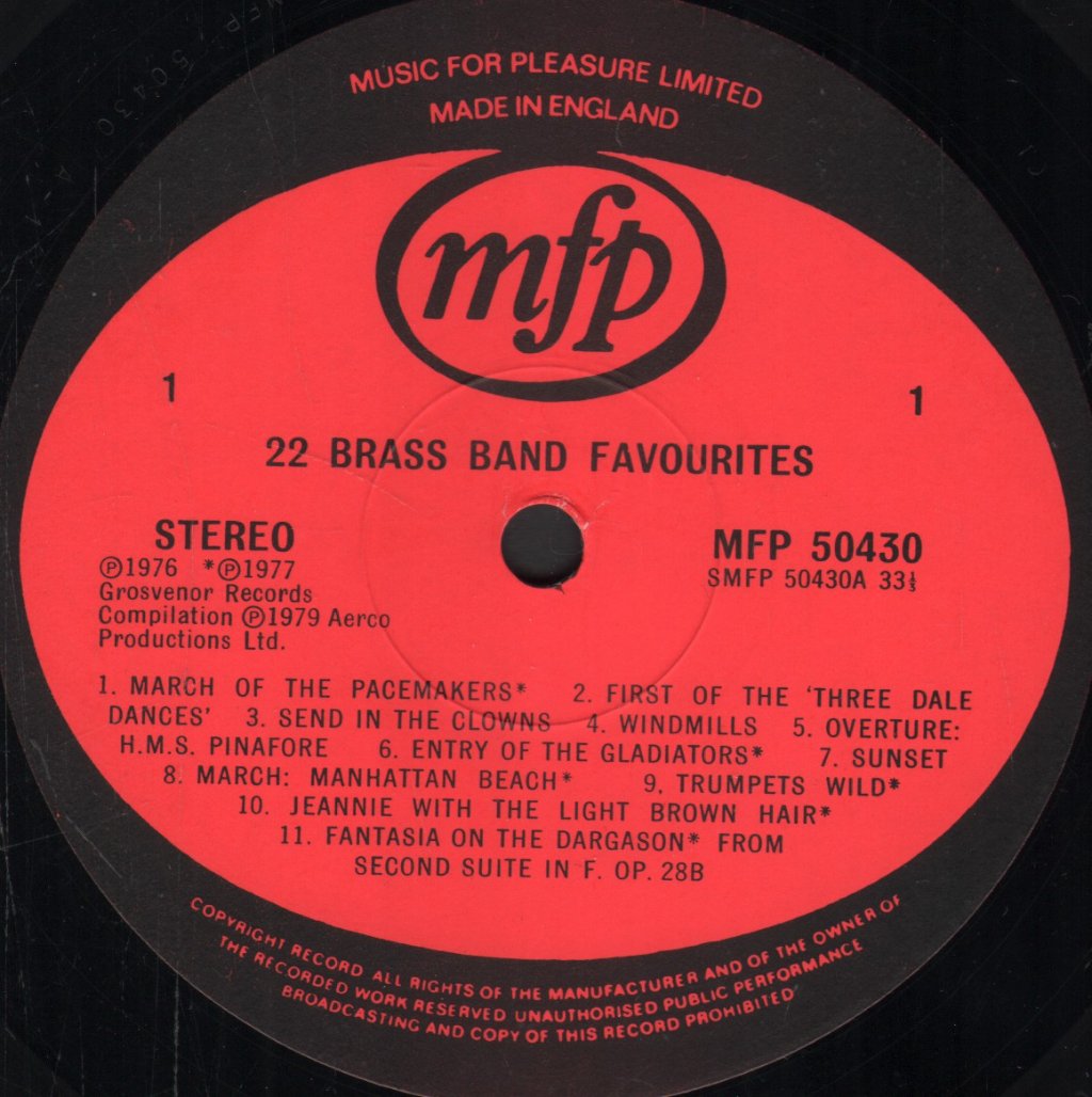 Various Artists - 22 Brass Band Favourites - Lp