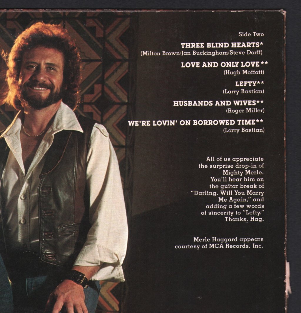 David Frizzell And Shelly West - Carryin' On The Family Names - Lp